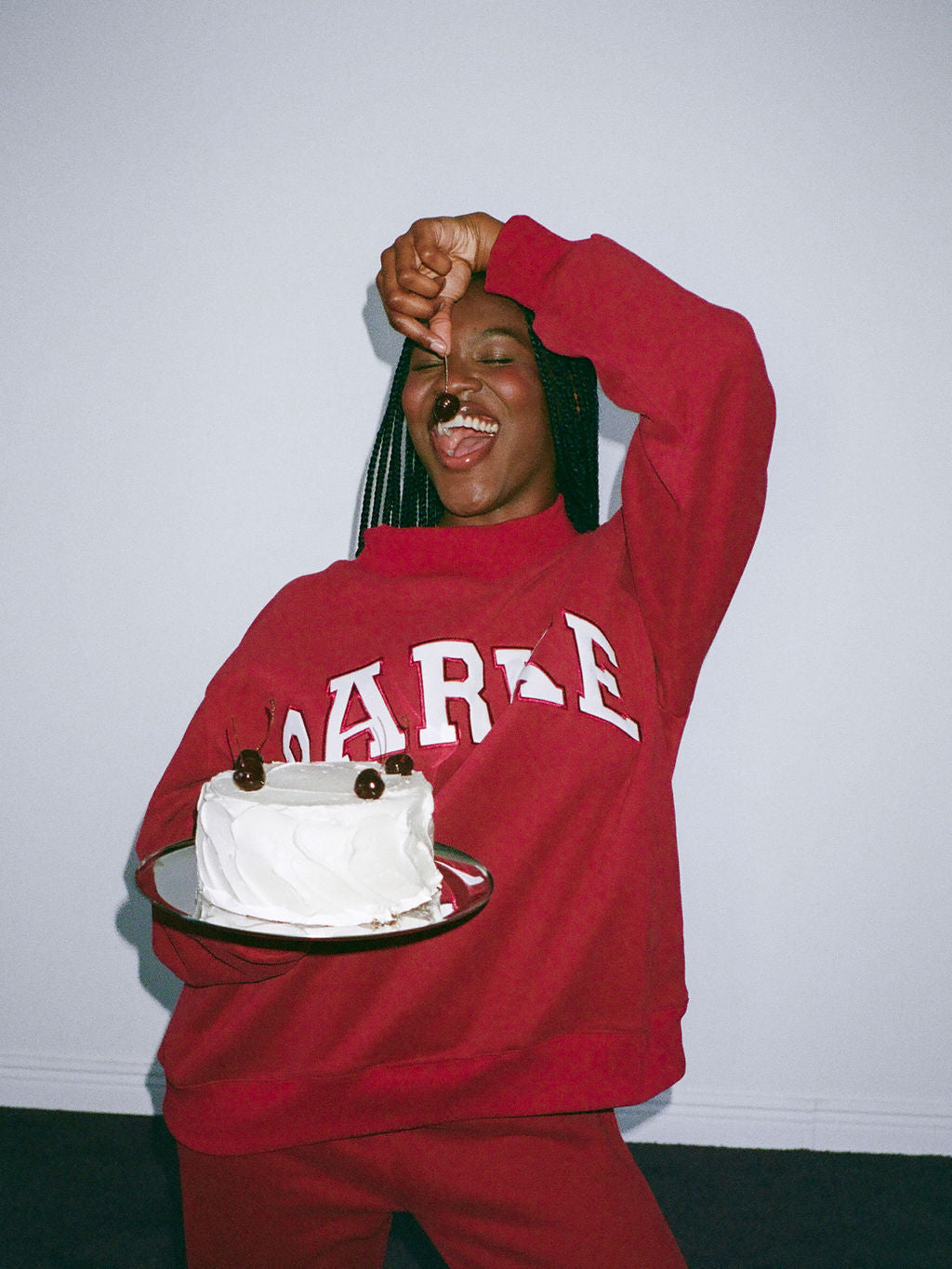 Valentine's Day Varsity Mockneck