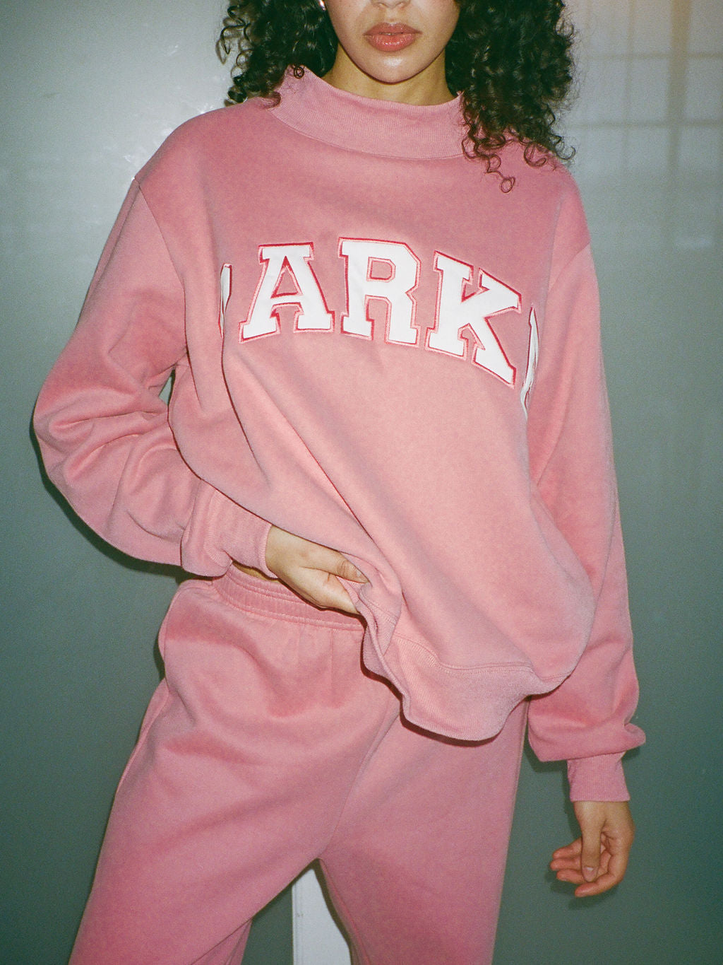 Valentine's Day Varsity Mockneck