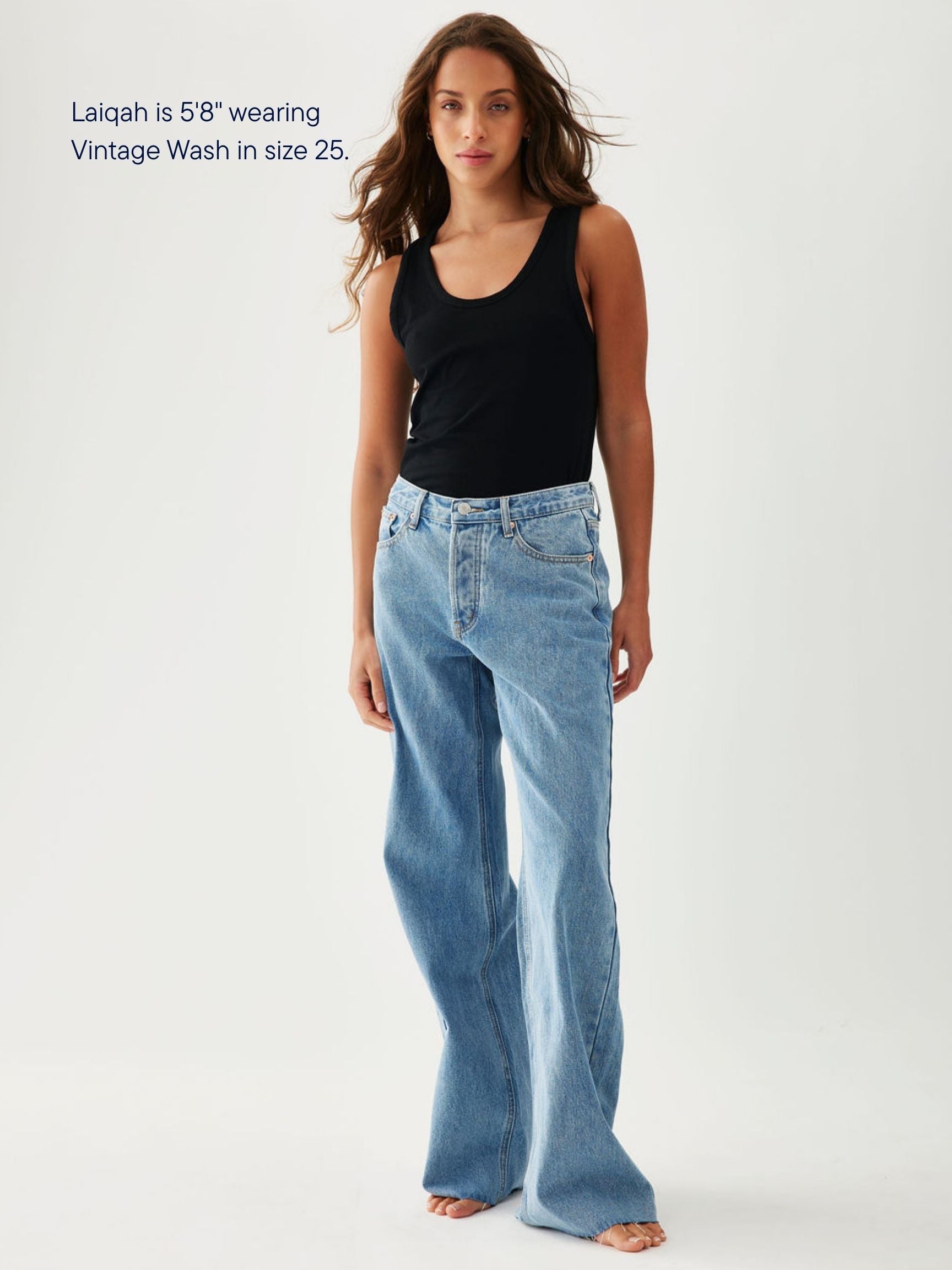 Low Rise Baggy Jeans