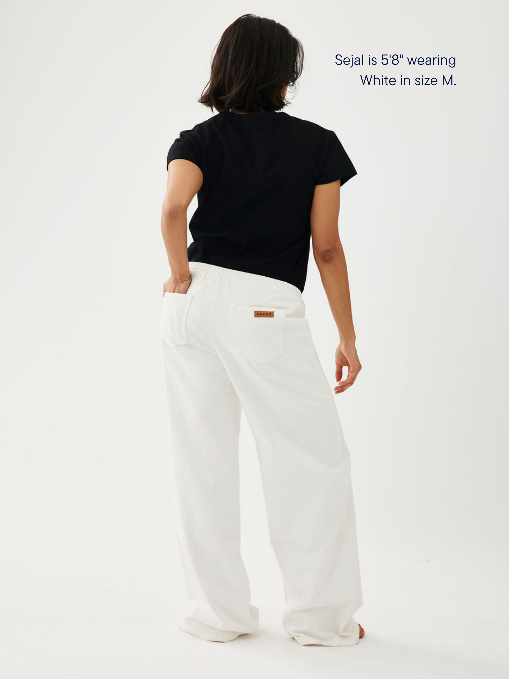Elastic Denim Pant