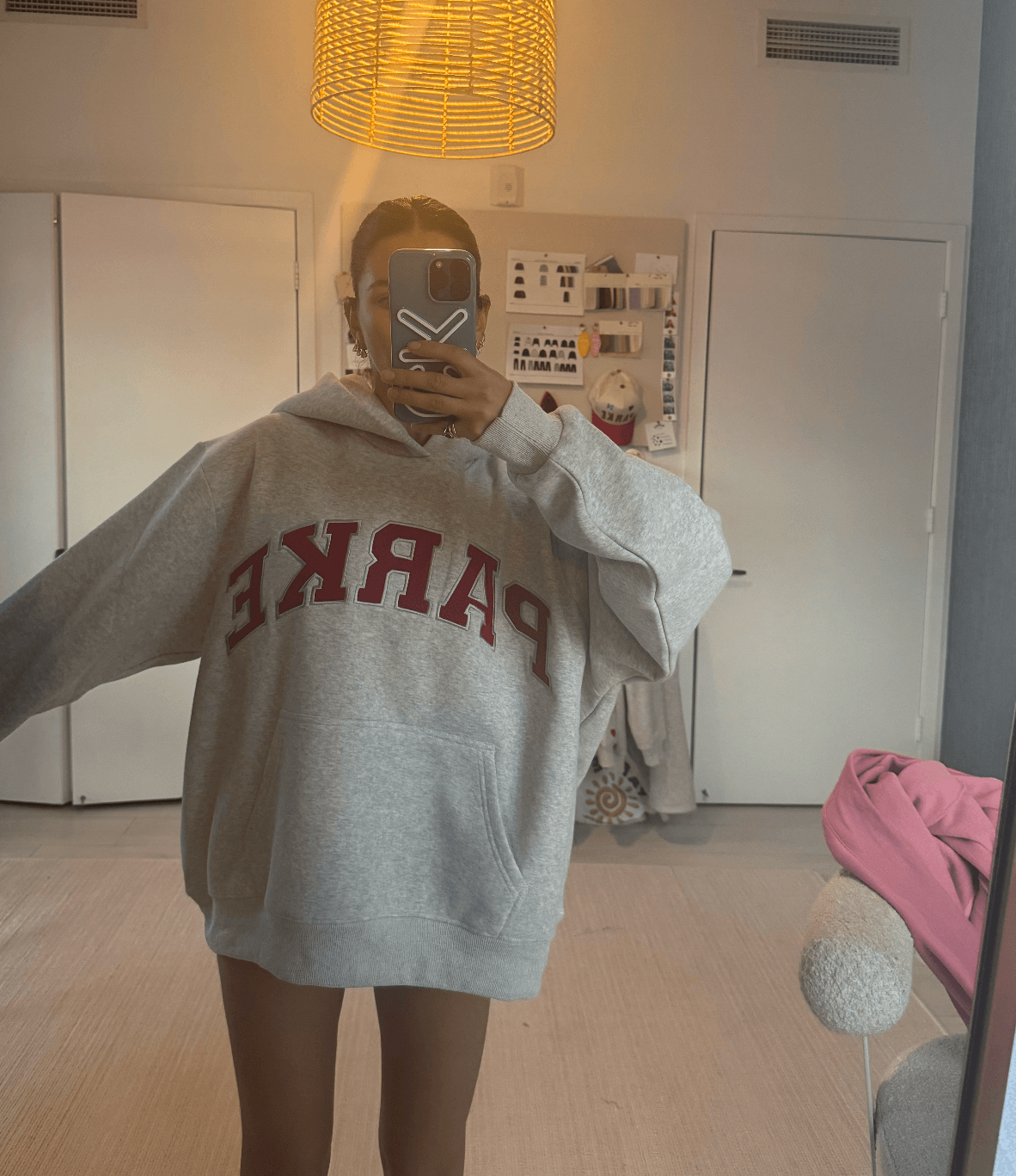 Varsity Hoodie Sweatshirt