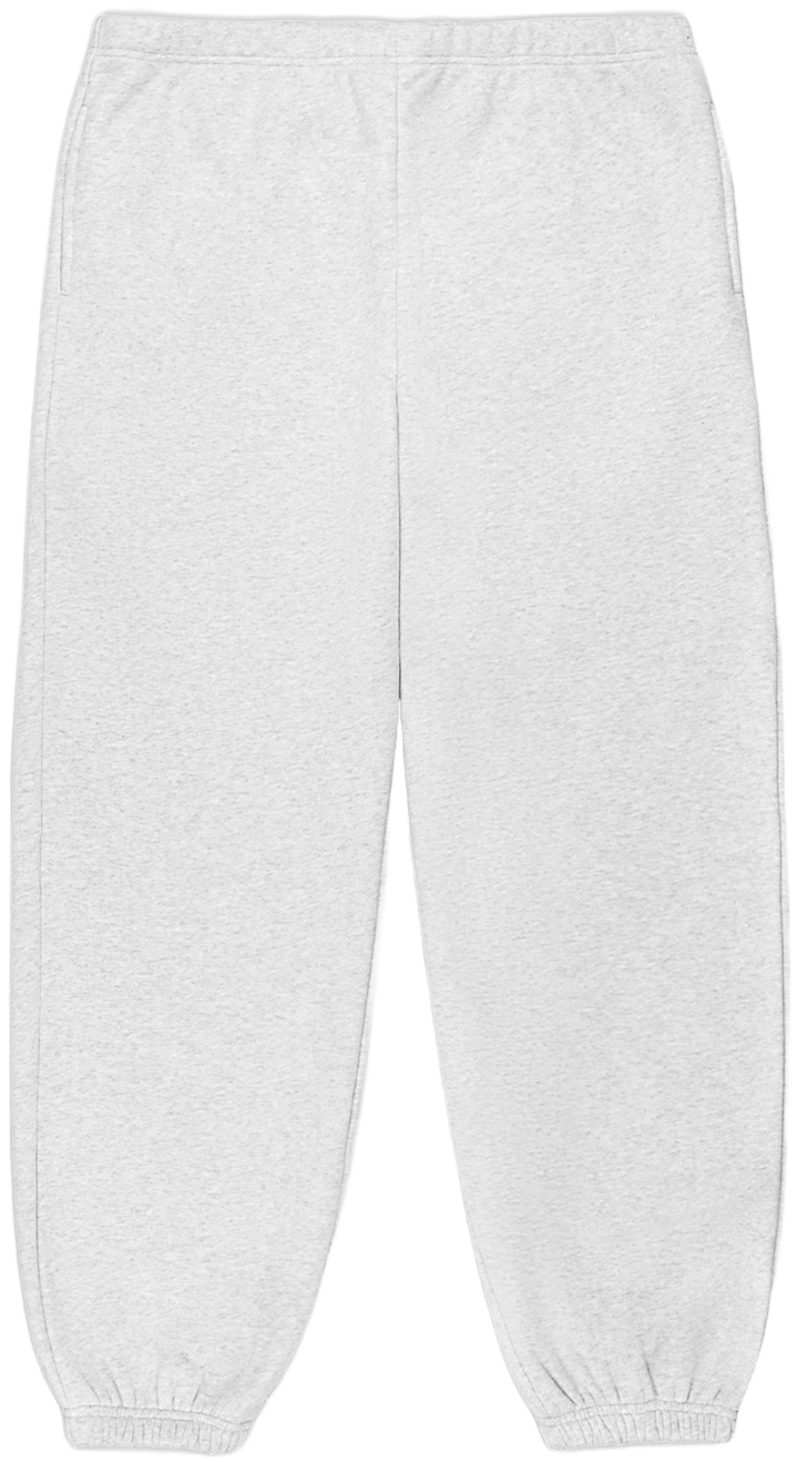 unisex sweats flat lay - classic grey
