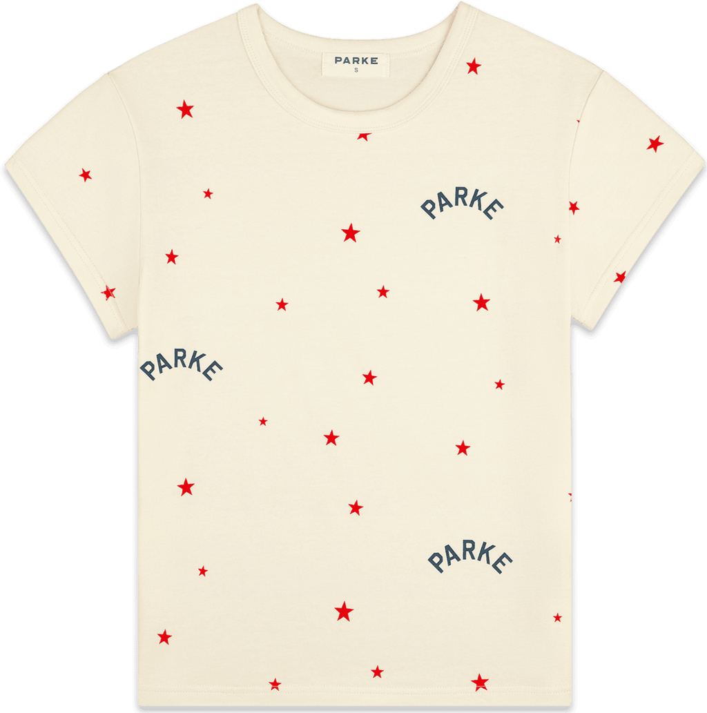 cotton tee -star print