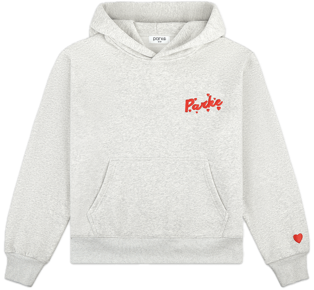 sweetheart hoodie -classic grey